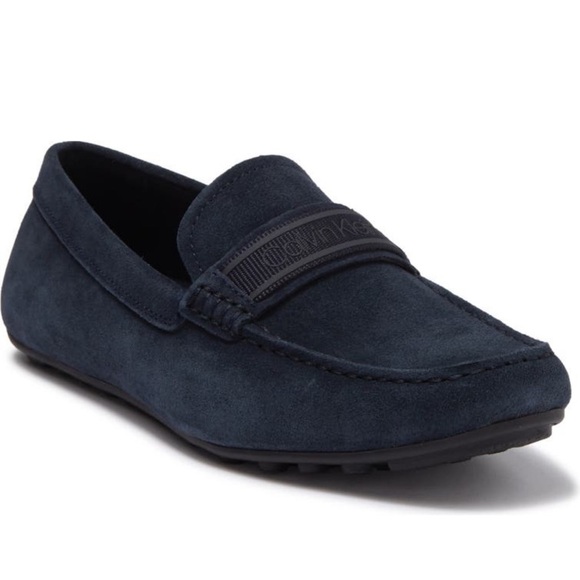 CALVIN Klein Oliver Suede Driver - Picture 1 of 7